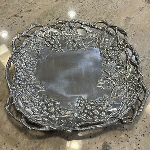 Arthur Court grape collection decorative tray
